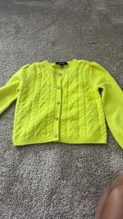 Yellow kids sweater