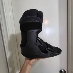 Medical Boot And Crutches 