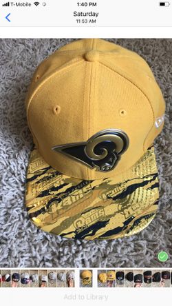 New era Los Angeles Rams 🐑 snap back hat