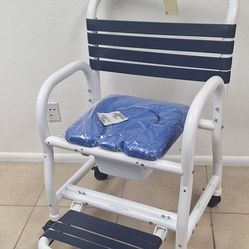 Shower Commode Chair, 22" Internal Width