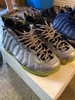 Nike Foamposite Silver Volt Camo