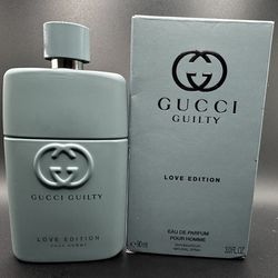 Gucci guilty love edition pour Homme  3oz