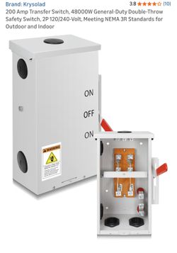 200 Amp Safety Switch 