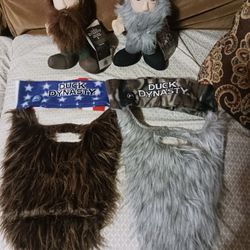 DUCK DYNASTY PLUSHIES & HEADGEAR