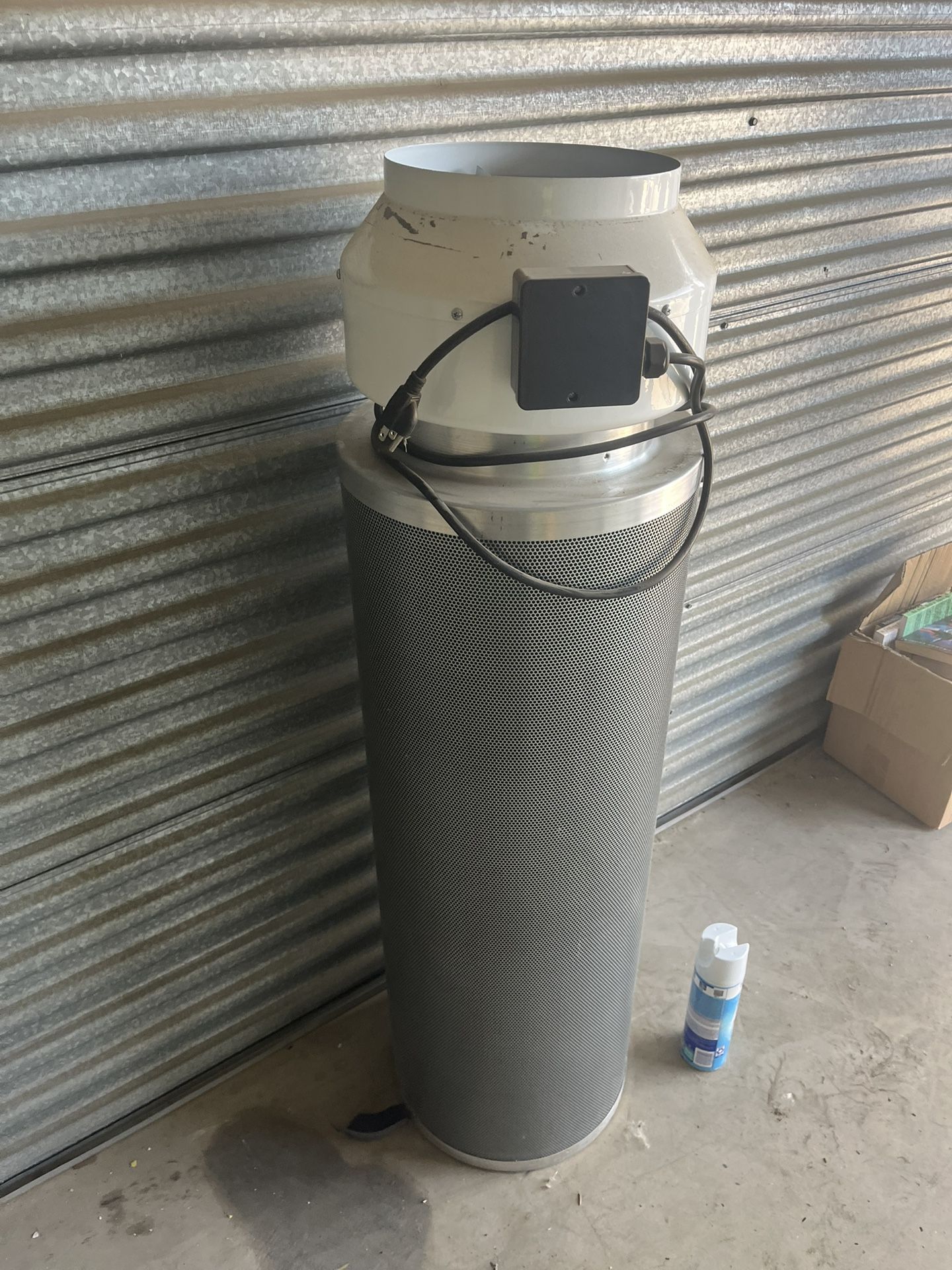 Duct Fan And Filter