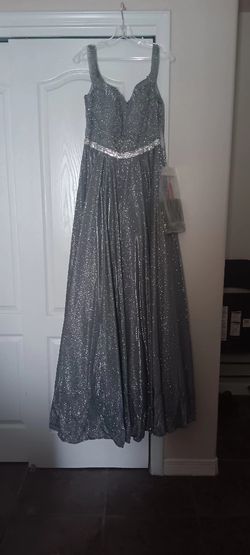 Elegant Dress Charcoal Grey
