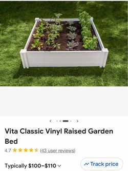 Vita Classic Vinyl Raised Garden Bed