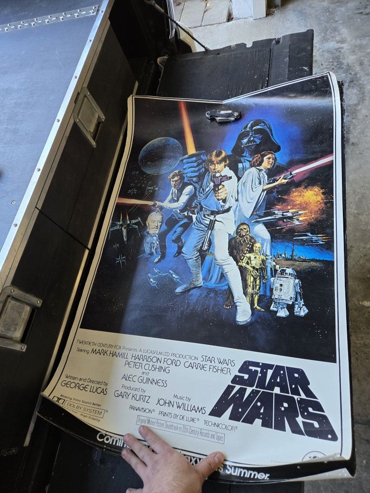 Star Wars Posters Vintage (Moving, Need Gone Asap)
