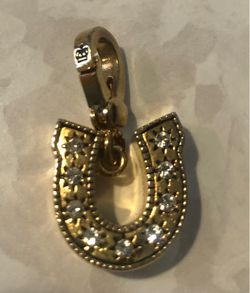 Vintage Juicy Couture Horseshoe Charm