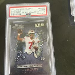 Cj Stroud 1 Of 1 Psa 8