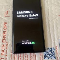Samsung Galaxy Note9  Unlocked Works With Any Company 