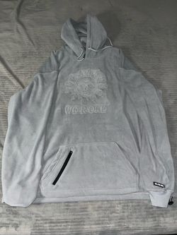We R One "Big Sun" Embossed Fleece Hoodie