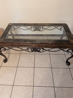 Glass table