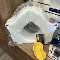 Raised Toilet Seat With Handles