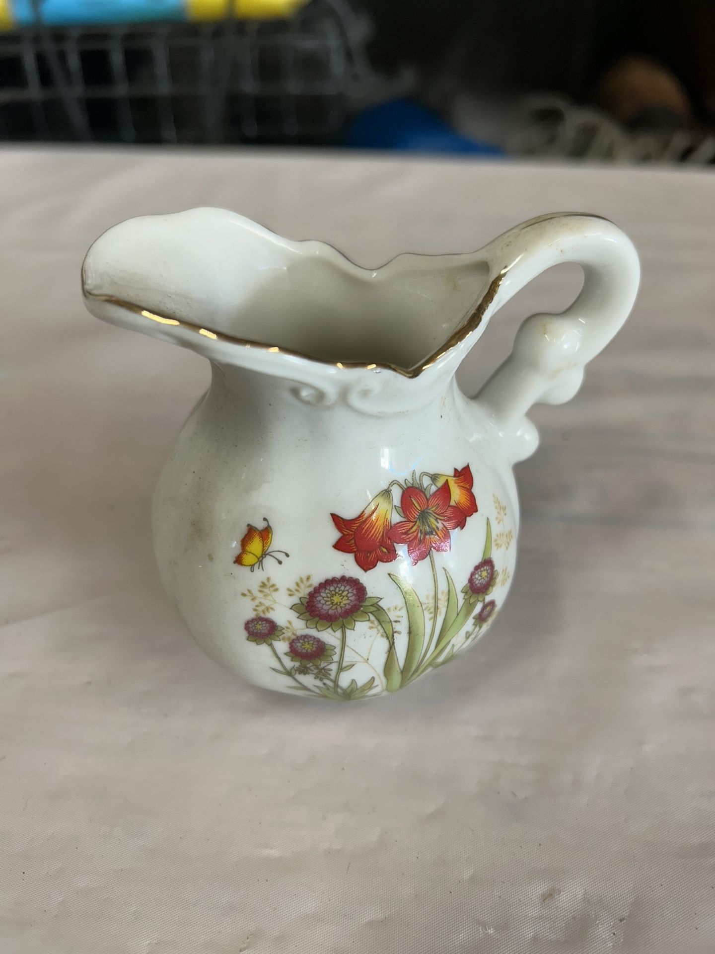 Vintage Porcelain Creamer/Pitcher/Mini/1960’s