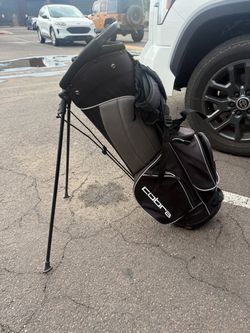 Cobra Black Golf Stand Bag