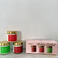 Truly Holiday Cocktail Body Cream Collection 3 pcs