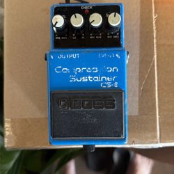 Boss Compression Sustainer Pedal