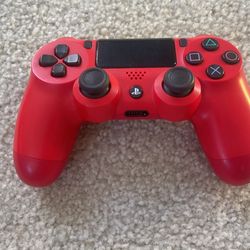 PlayStation 4 Controller Red