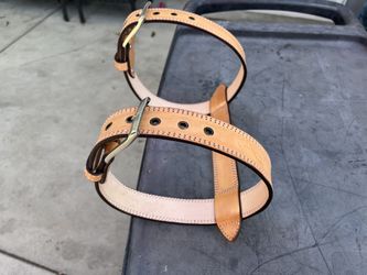 Leather Blanket Strap For Motorcycle