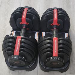 Bowflex Selecttech 552 Adjustable Dumbell From 5 Lbs Upto 52.5 Lbs