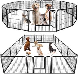 HEAVY DUTY 16 PANELS  PET PLAYPEN 32"" -ASSEMBLY REQ'D