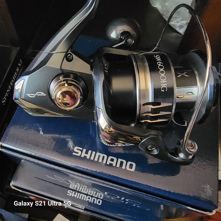 Shimano Stradic SW 6000 Hg Fishing Reel for Sale in Encinitas, CA 