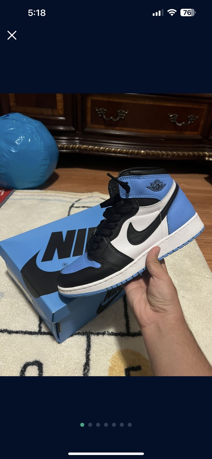 AIR JORDAN 1 RETRO UNIVERSITY