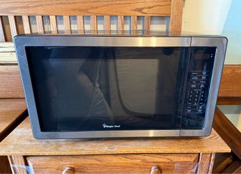 1.1 cu. ft. Countertop Microwave in Stainless Steel