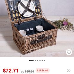Picnic Time Catalina Basket For 2 