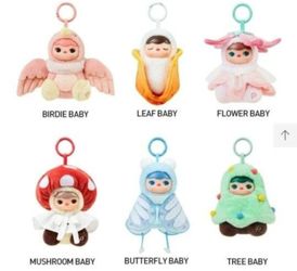 Whole Box Set PUCKY FOREST PARTY  6 BOX  PLUSH PENDANTS