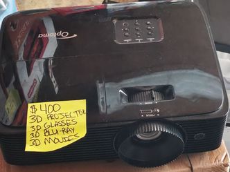 3d projector with movies