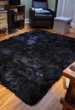 New in Box 5x7 Fluffy Area rug