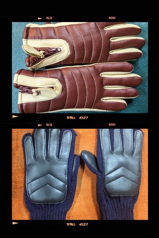 2 Vintage Pairs of Like New Small Child Gloves (CHIC!)