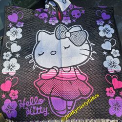 New Hello Kitty Kuromi Poncho Gaban Thick Like A Blanket With Hoodie 