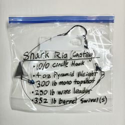 Ready-to-go Castable Shark Rigs