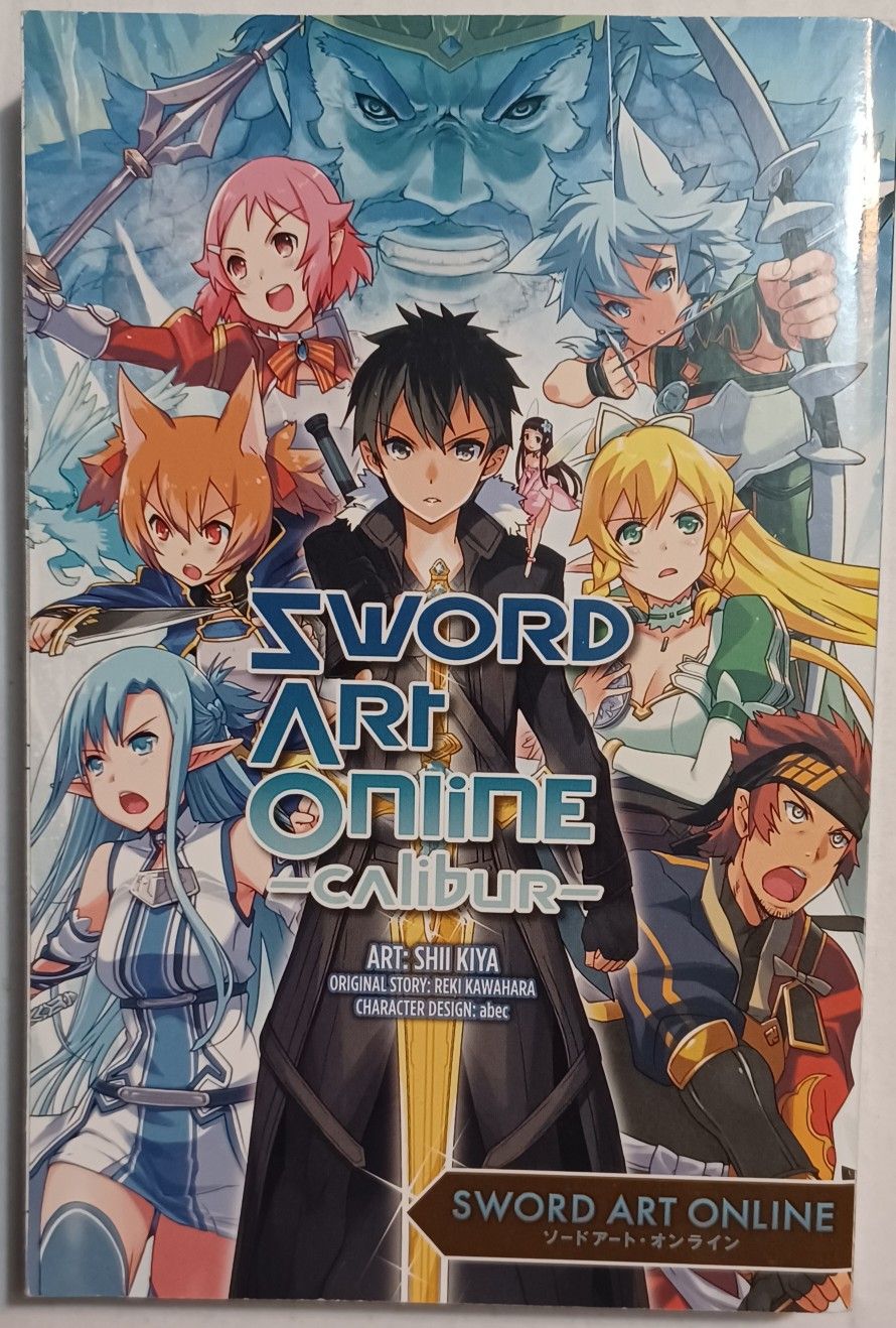 Sword Art Online Calibur Paperback Comic Anime