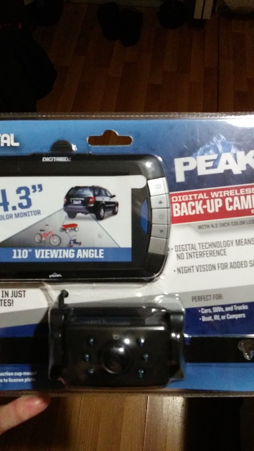 PEAK Digital Wireless Back-up camera