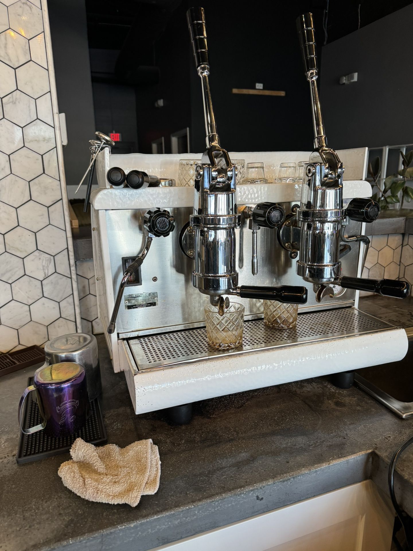 Victoria Arduino Athena Leva Group Espresso Machine