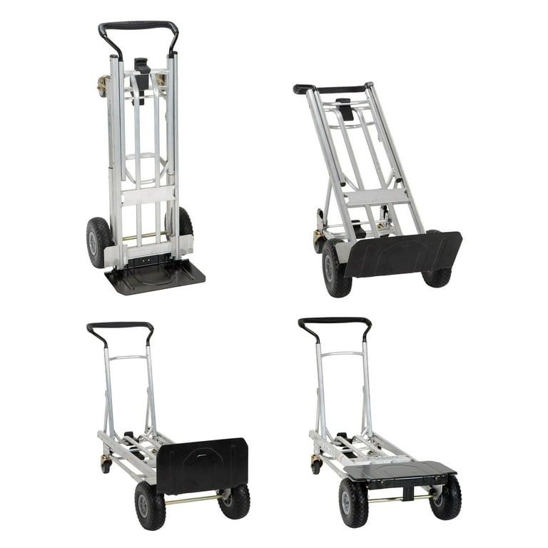 COSCO 4 in 1 Folding Series: Hand Truck/ Assisted Hand Truck/ Cart/ Platform Cart with Flat Free Whe