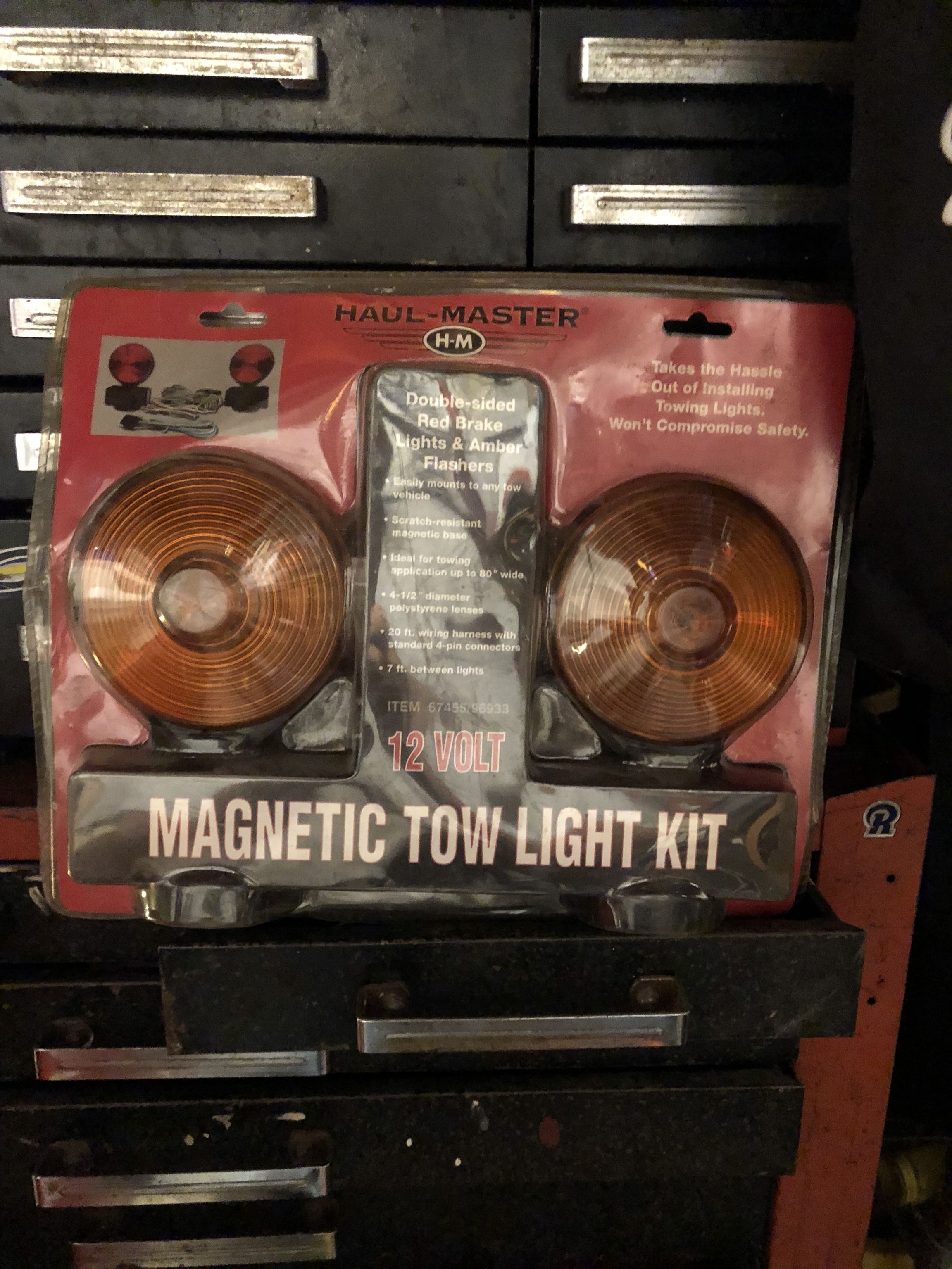 Magnetic Tow Light Kit And 4 Way Connection 24’