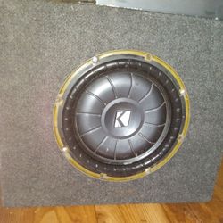 Subwoofer And Amp
