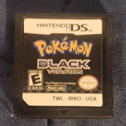 Pokemon Black Version 1 Nintendo DS Video Game Cartridge 