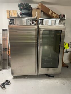 Sub-Zero Classic Series 72 Inch Built-In Smart Refrigerator and Freezer