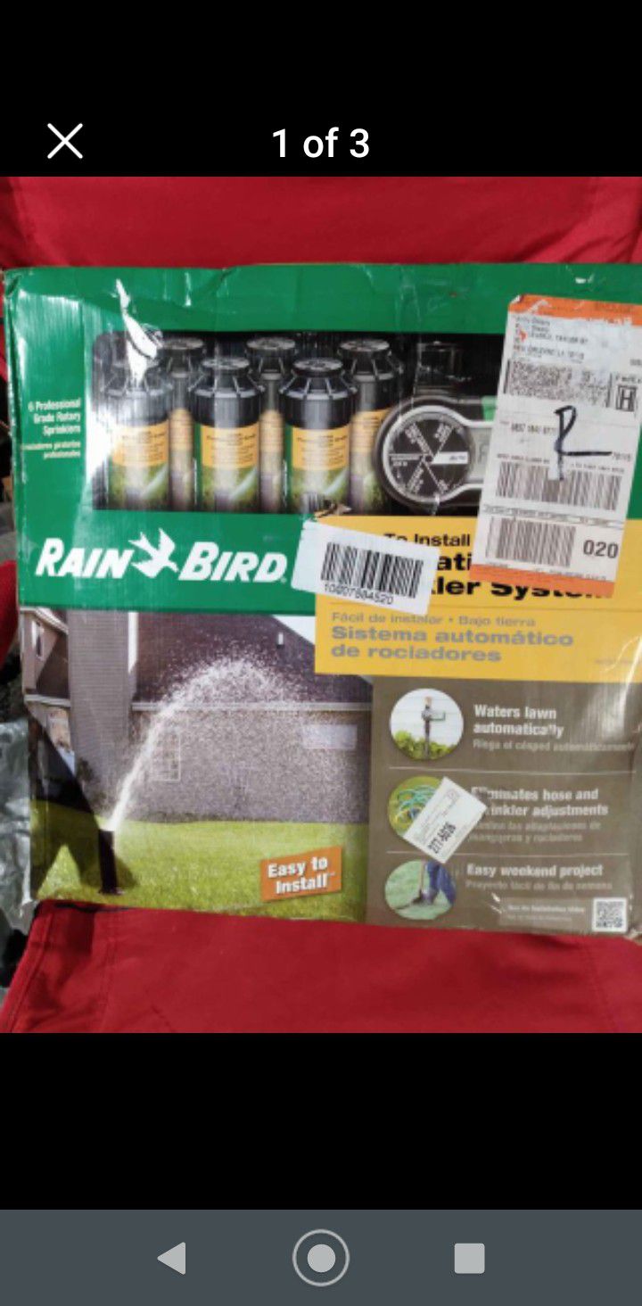 Rain Bird Sprinkler System