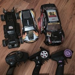 Rc car for parts or repair lot 