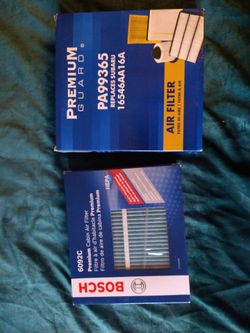 PREMIUM AIR FILTERS((VEHICLE)