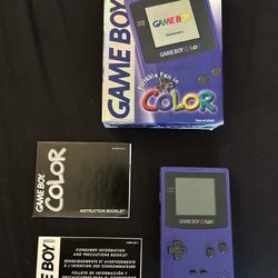 Gameboy Color (Grape) 