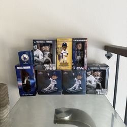 Dodger Bobbleheads (Ohtani/Treinen/Hernandez/Smith/May/Baker)