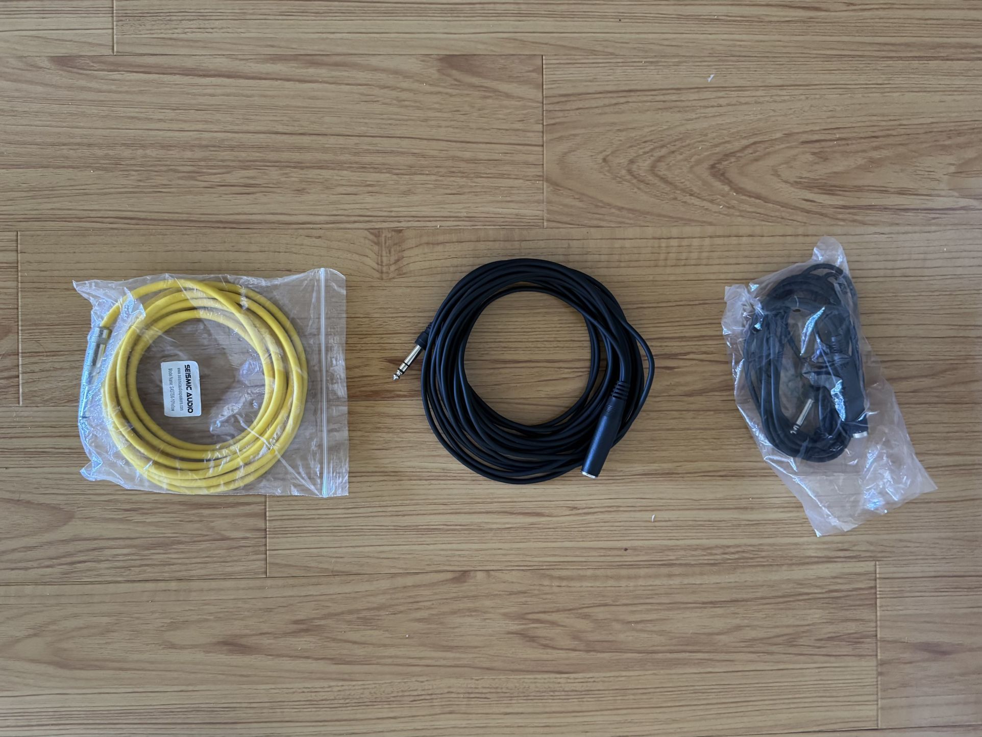 MOVING SALE - 1/4” Instrument & Extension Cables